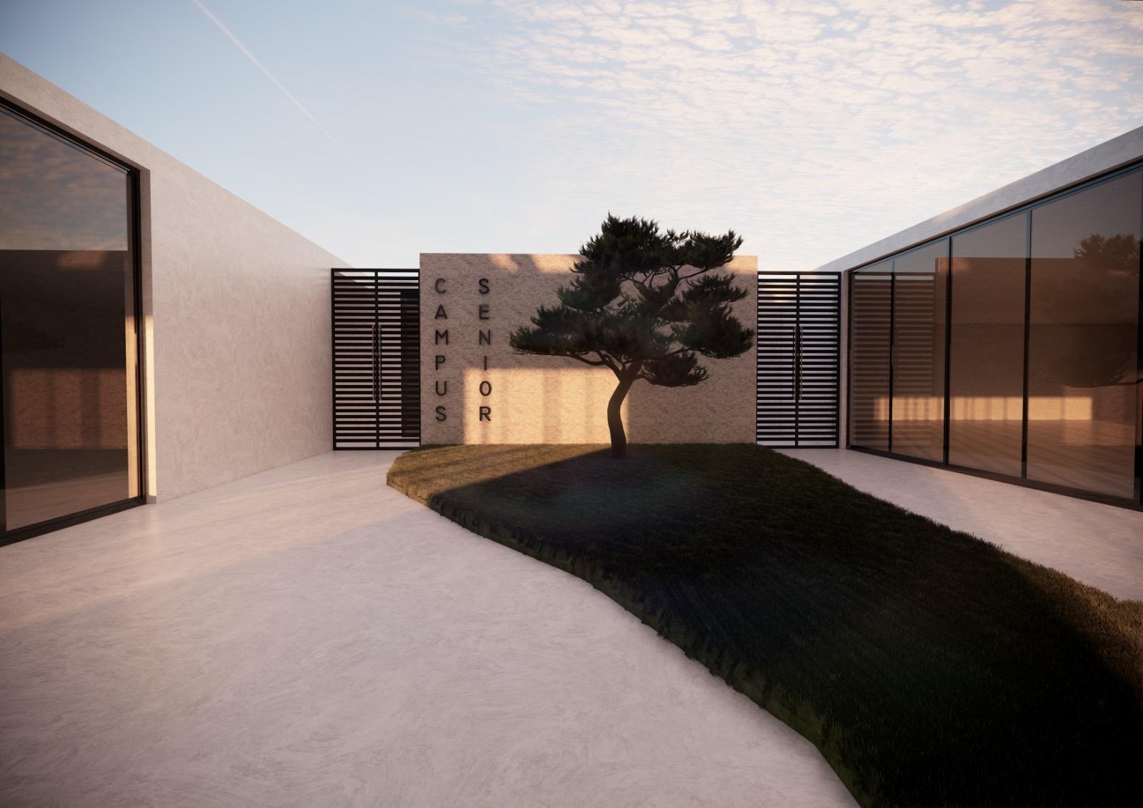 Sessão de ioga em grupo